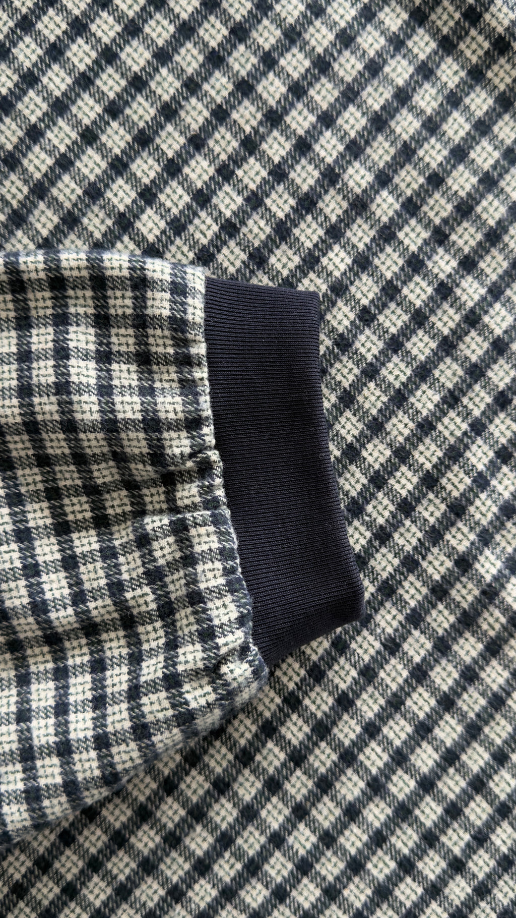 Lightweight Flannel Henley